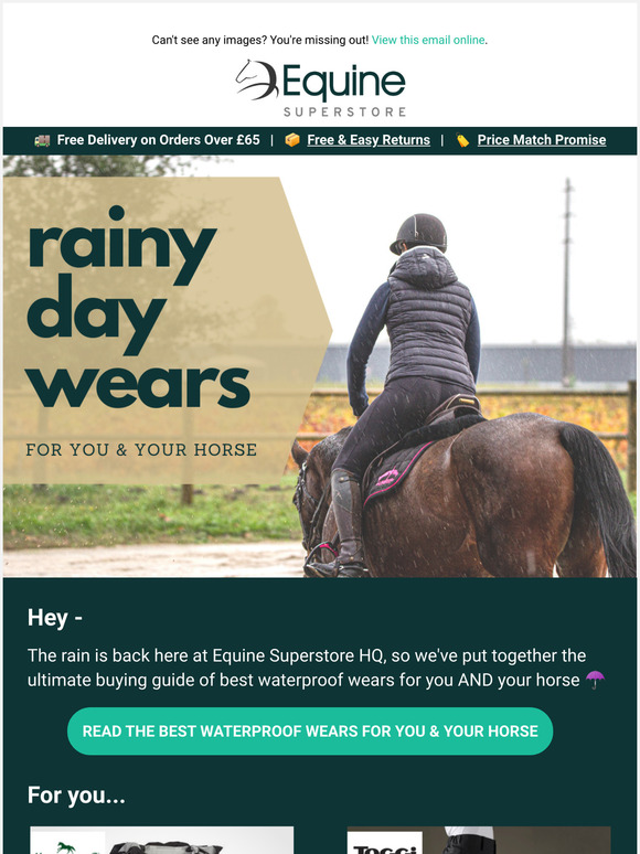 -In Need Of Some New Waterproofs?