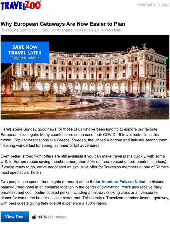 Travelzoo Why European Getaways Are Now Easier to Plan Milled