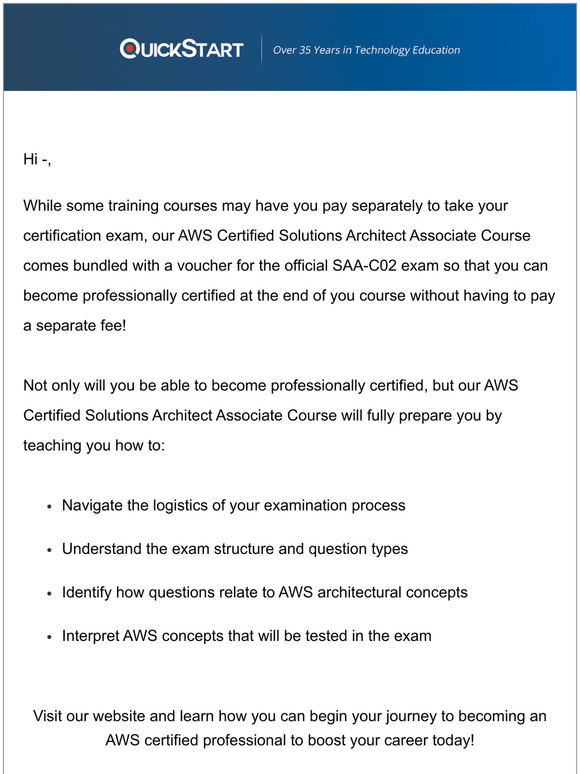AWS Training + Certification = Brighter Future