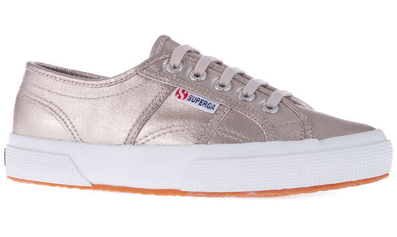 superga metallic trainers