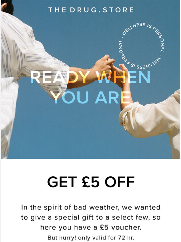 We are giving you a 5 voucher 