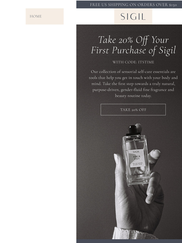 Take 20% OFF Your First Order