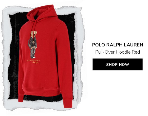 Polo Ralph Lauren, Pull-Over Hoodie Red