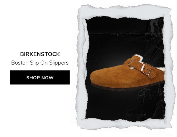 Birkenstock, boston slip on slippers
