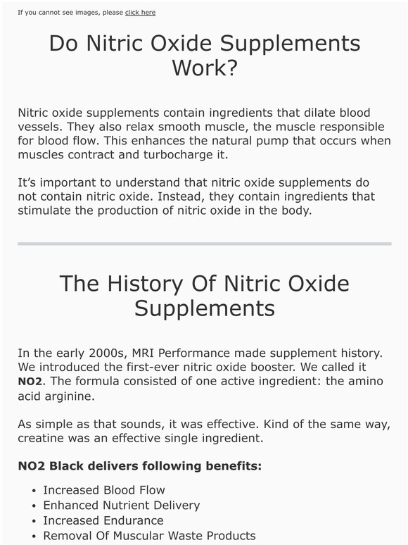 MRIPerformance The Best Nitric Oxide Boosting Supplement Milled