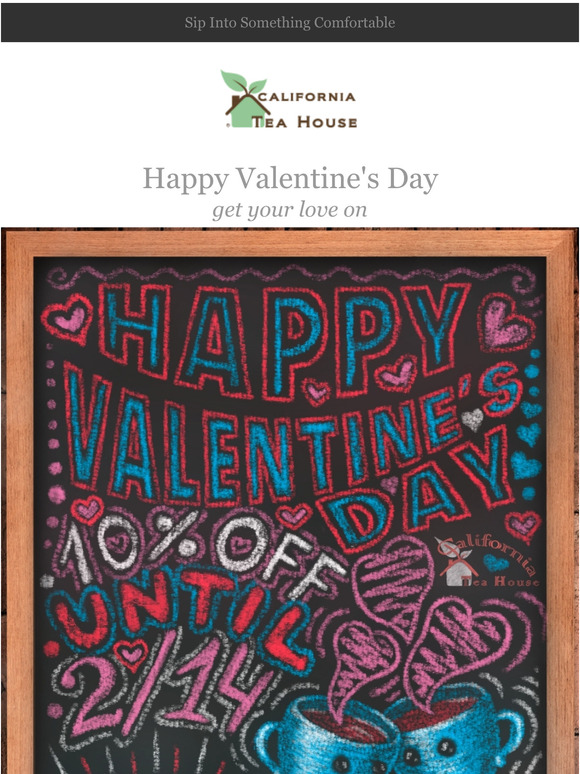  Valentine's Day Tea Sale!