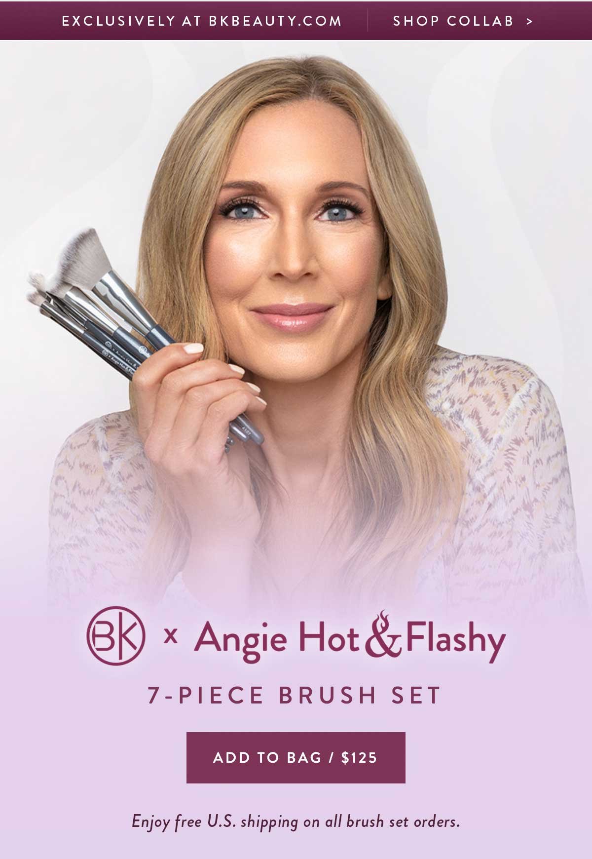 BK Beauty: Angie Hot & Flashy Brush Set