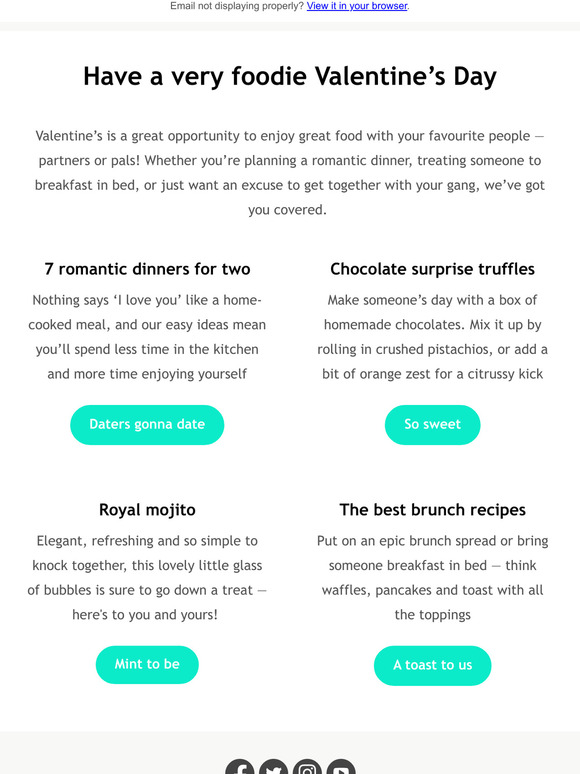 the jamie oliver shop Dinner ideas for two, chocolate truffles