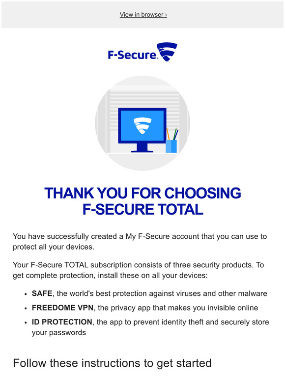 F‑Secure ID Protection — Protect your online identity