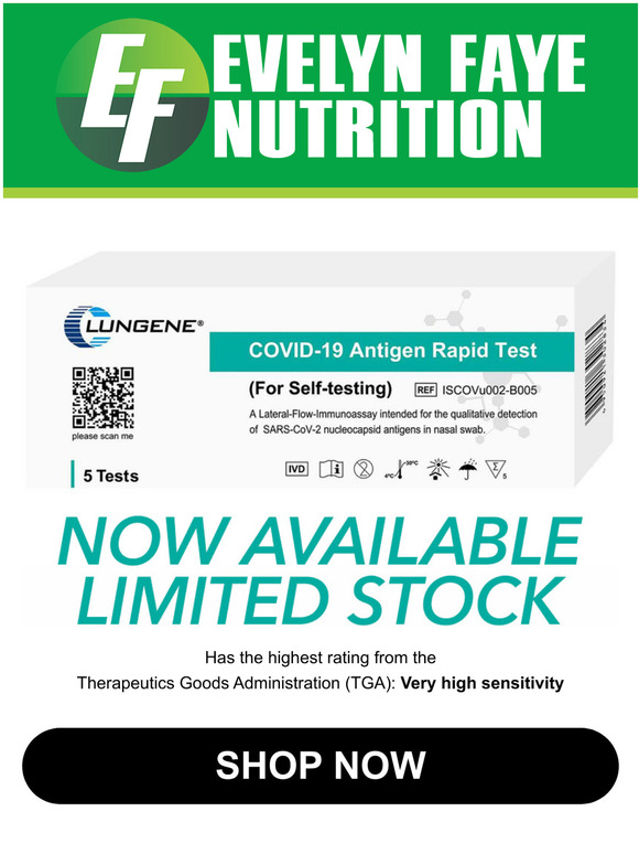 NEW | Rapid Antigen Tests now available