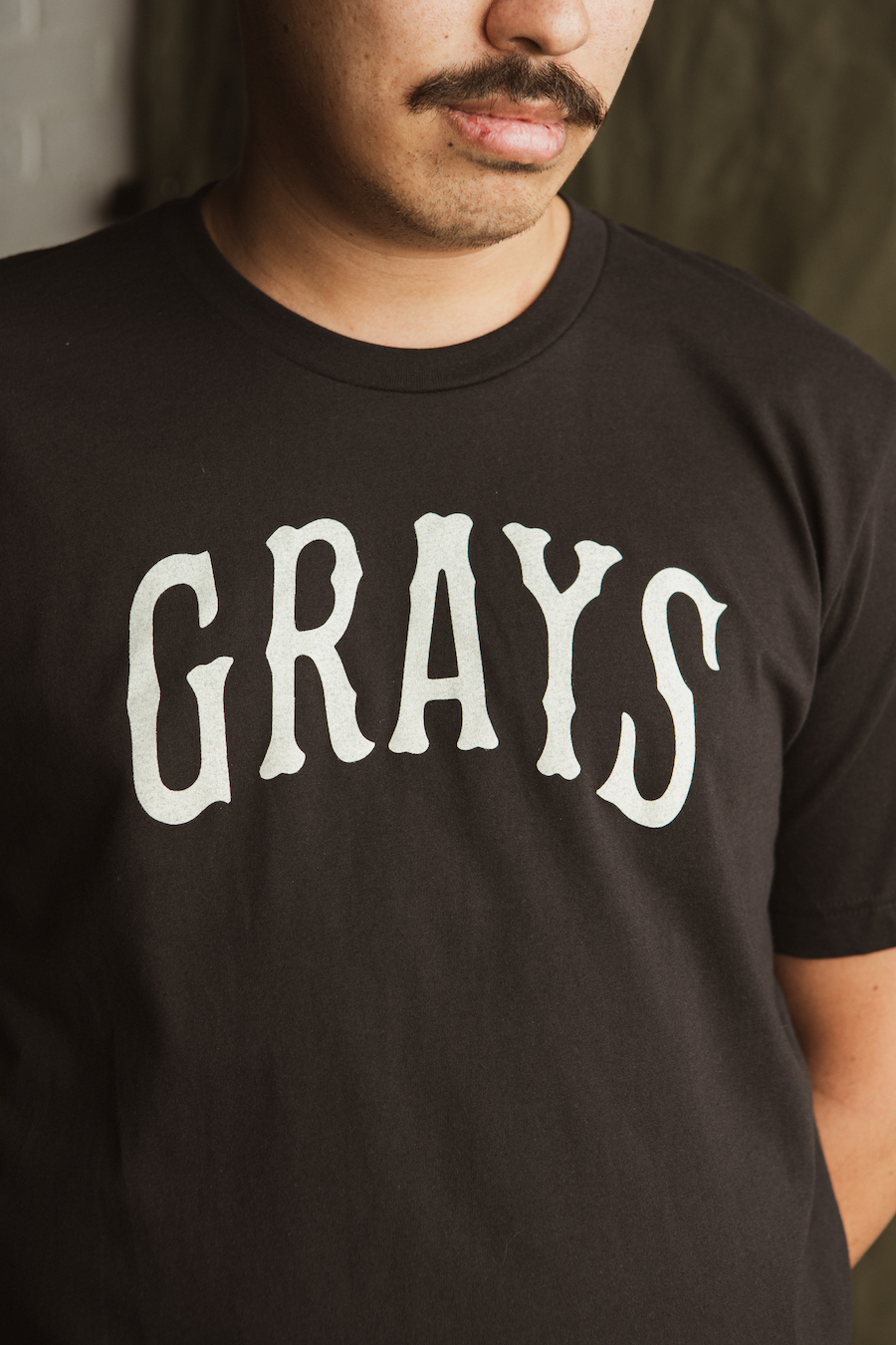 Representing the Homestead Grays.