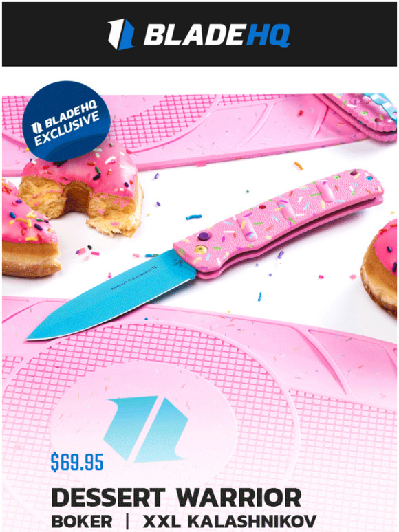 Blade HQ Source Dessert Warrior XXL Now In Stock! Milled