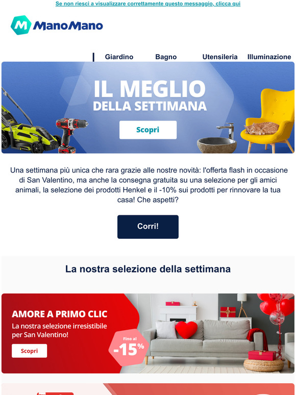 Le offerte della settimana