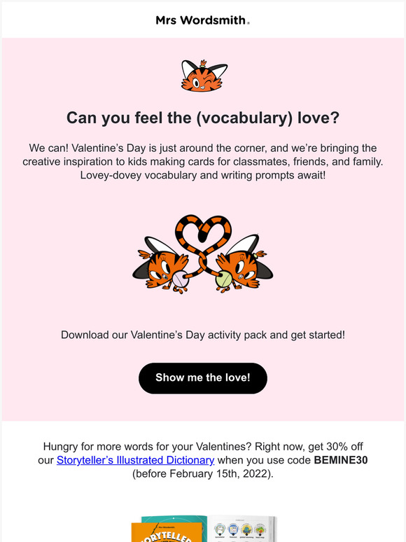  A Valentine, from us to you 