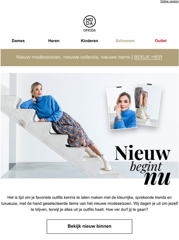 Omoda.be | Passie voor schoenen, sinds 1875: Nieuw begint nu | Milled