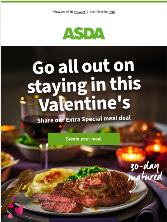 Asda Movie and a meal? Its a date! Milled