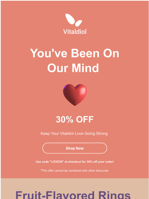 Share the Love and Save 30%