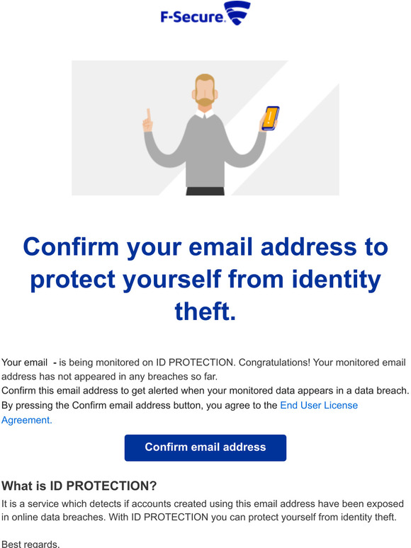 F‑Secure ID Protection — Protect your online identity