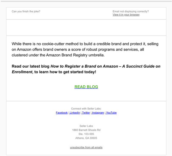 How do I register my brand on Amazon?