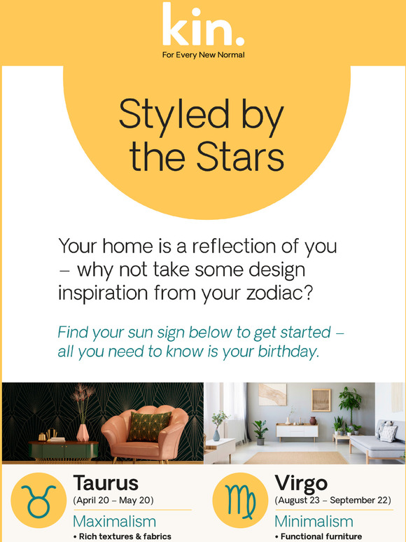 Your Home Decor Horoscope