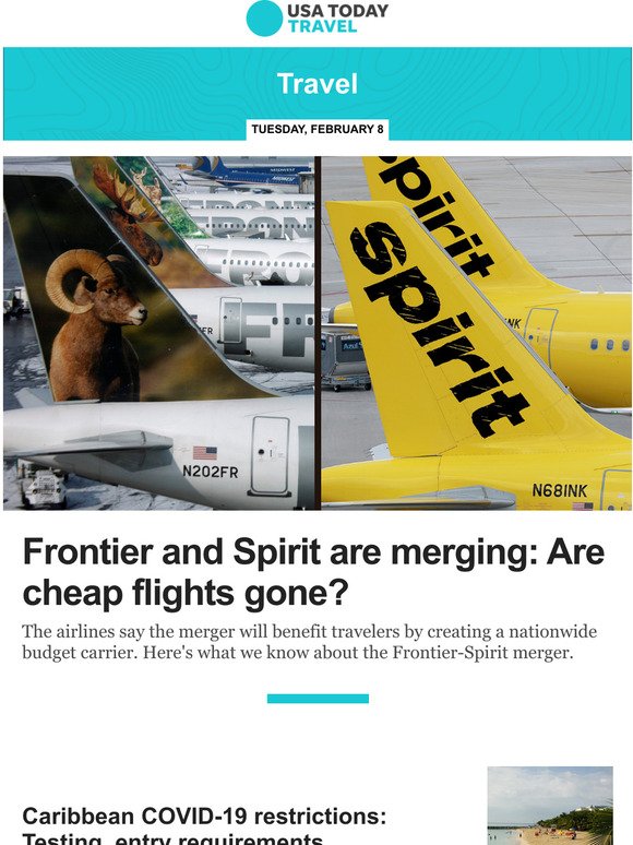 USA TODAY Are cheap fares gone? What to know about the FrontierSpirit