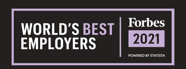 WORLD'S BEST EMPLOYERS | Forbes 2021 POWERED BY STATISTA