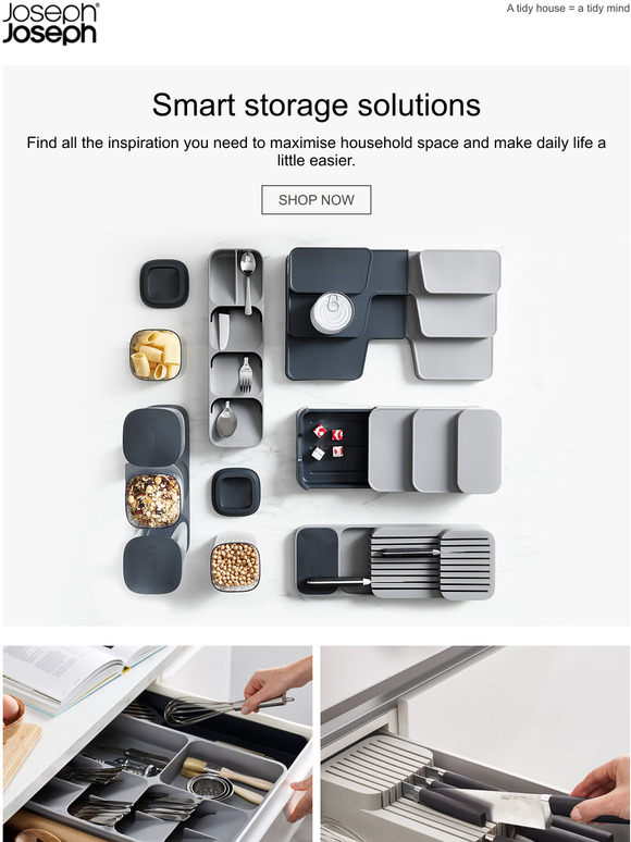 Joseph&Joseph Smart storage solutions Milled