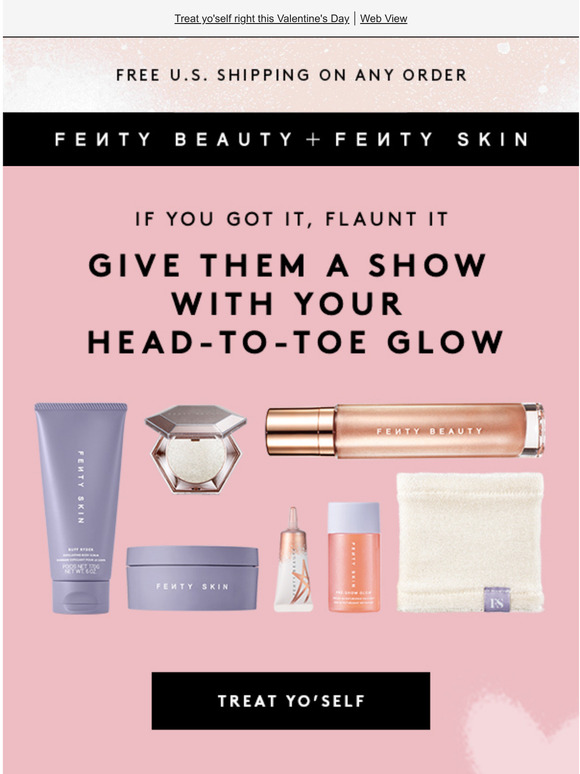 Fenty Beauty Email Newsletters Shop Sales, Discounts, and Coupon Codes