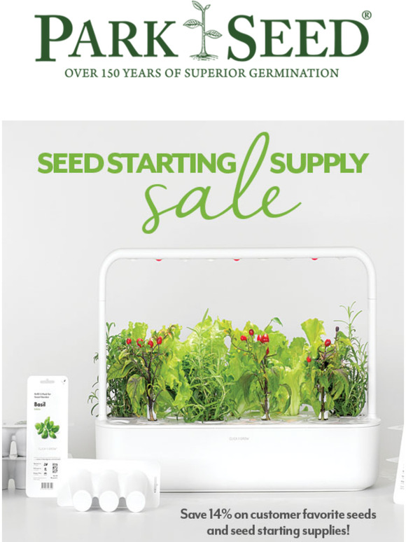 Start your garden with savings! Milled