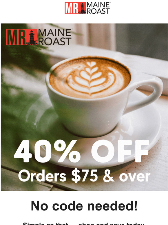 FINAL CALL  40% off