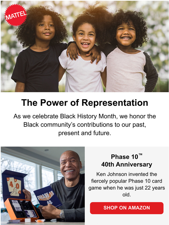 Mattel celebrates Black History Month