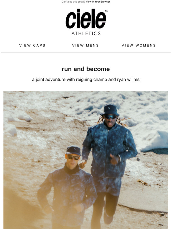 Ciele Athletics: run and become | Milled