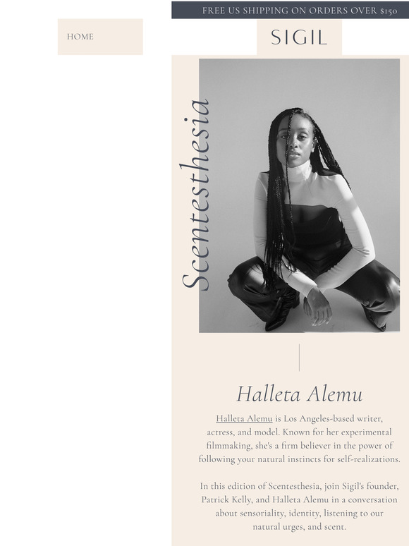 Scentesthesia: Halleta Alemu