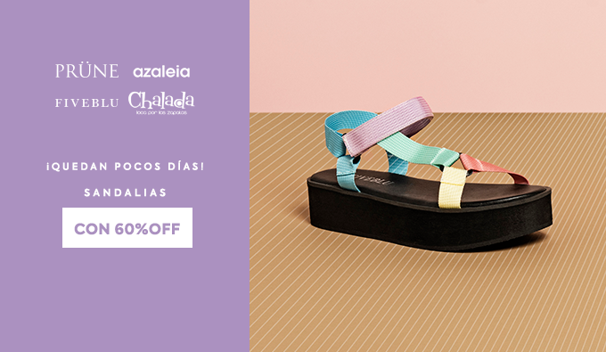 Dafiti: Sandalias con 60% OFF FiveBlu, Chalada, Azaleia y ms! | Milled