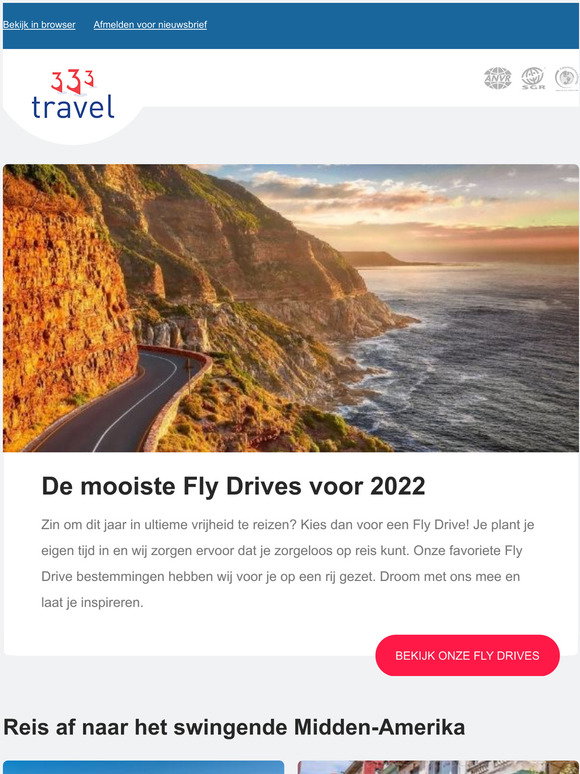 333travel: De mooiste Fly Drives voor 2022 | Milled
