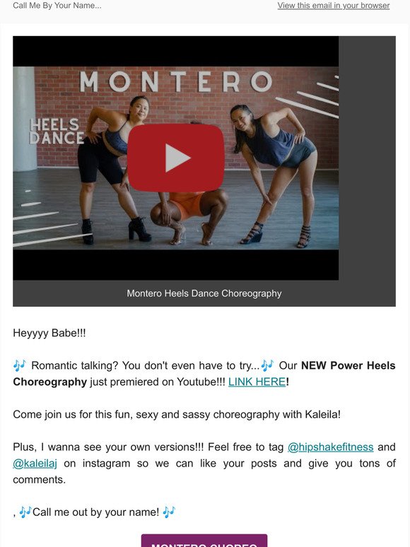 NEW Heels Dance Choreography is HERE!
