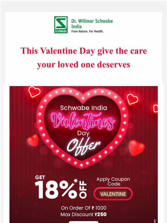 This valentine day give the care your loved one deserves