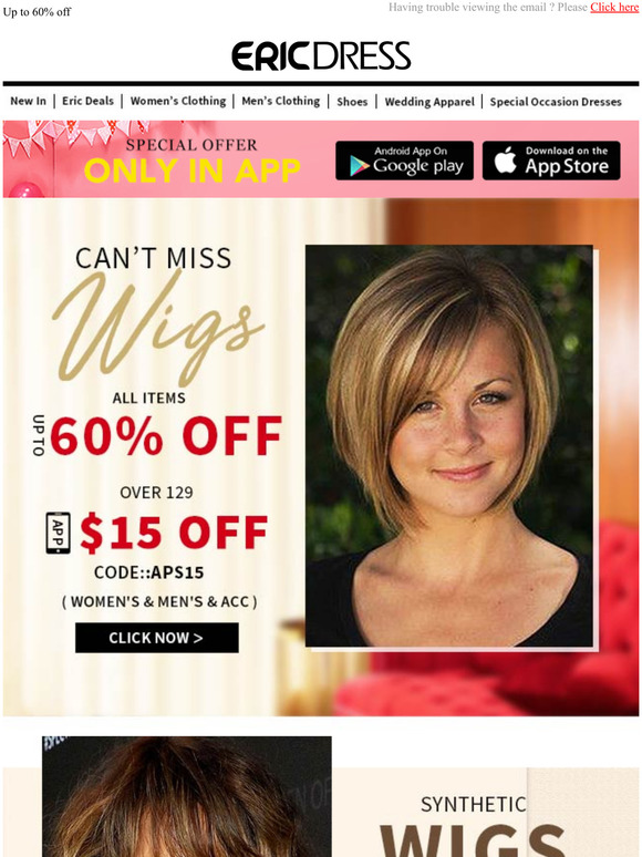 Can't Miss these Wigs