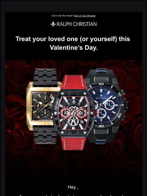 Treating someone this Valentine's day?