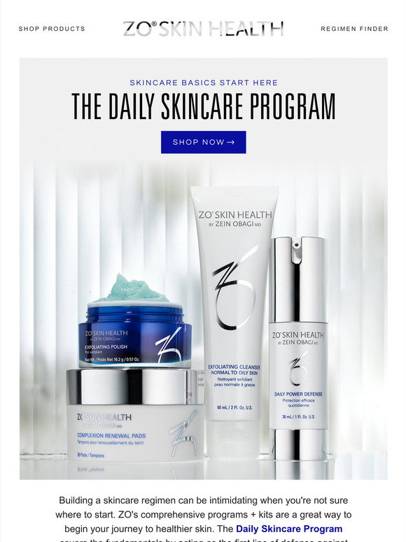 ZO Skin Health: Your Skincare Regimen Simplified | Milled