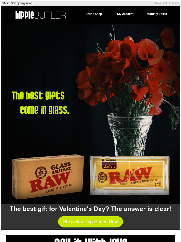  Ditch the sweets and check out these glass gift ideas!