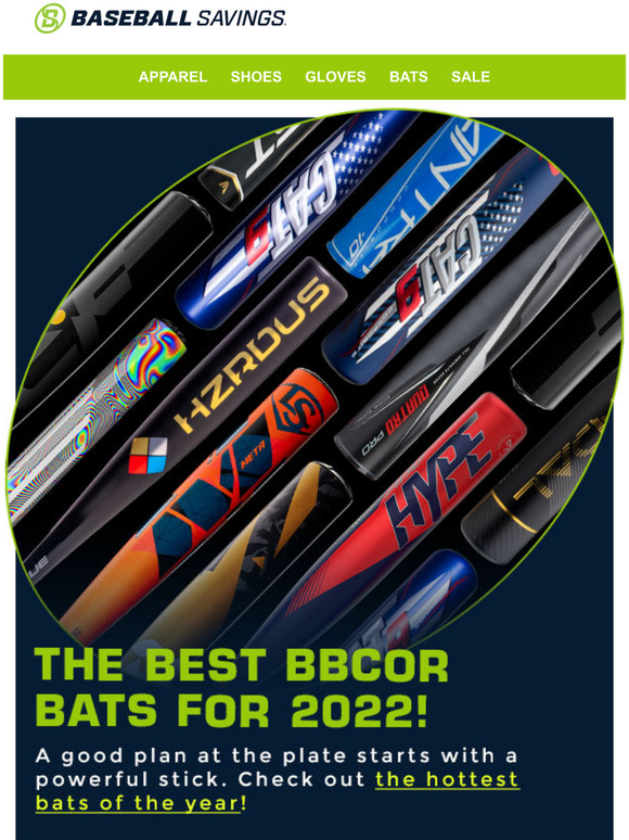 Baseball Savings The Best BBCOR Bats For 2022! Milled