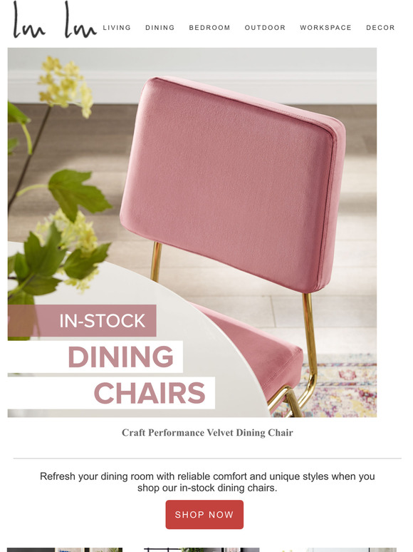  Refresh your dining room with our unique selection of dining chairs. 