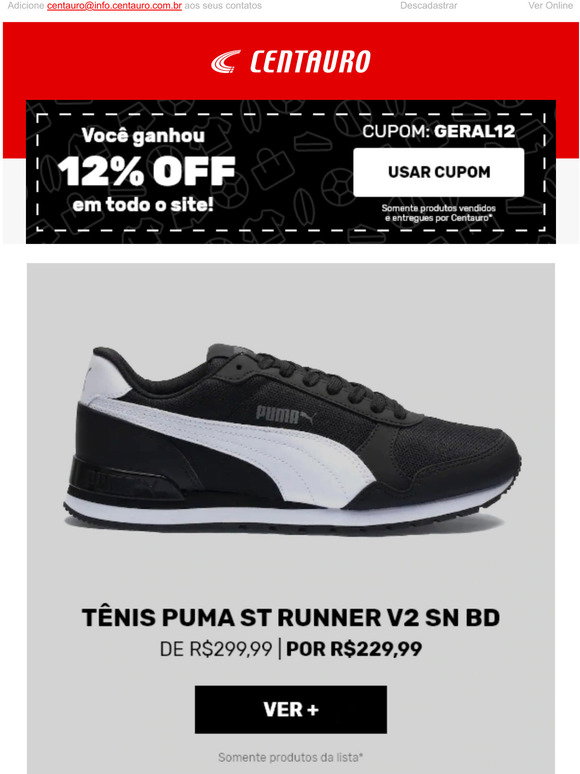 Centauro: New Balance WSX70 por R$ 199,99! | Milled