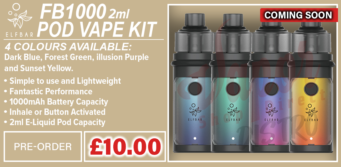 elfbar elfa master akku Elf Bar FB1000 - Coming Soon! | Vaping Forum main image 1