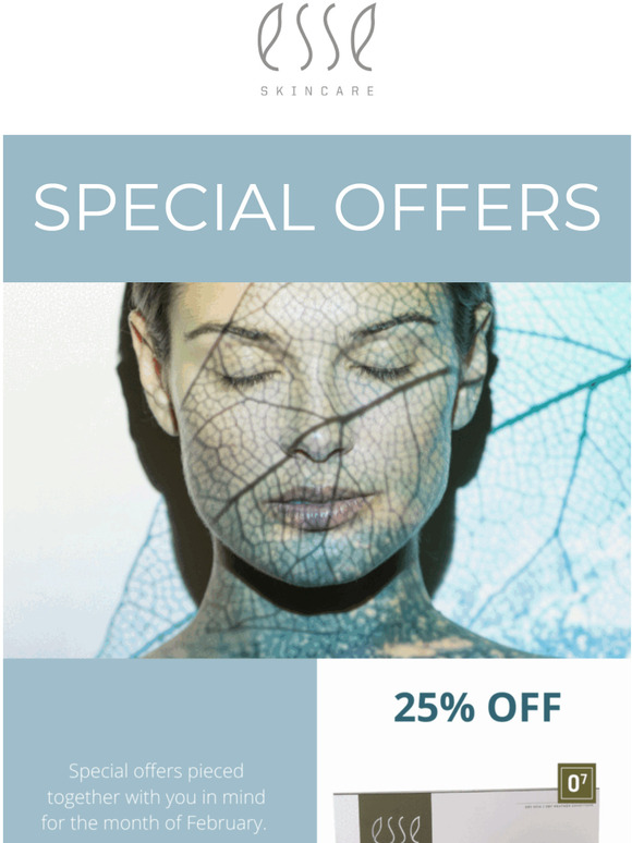 Special offers pieced together with you in mind 