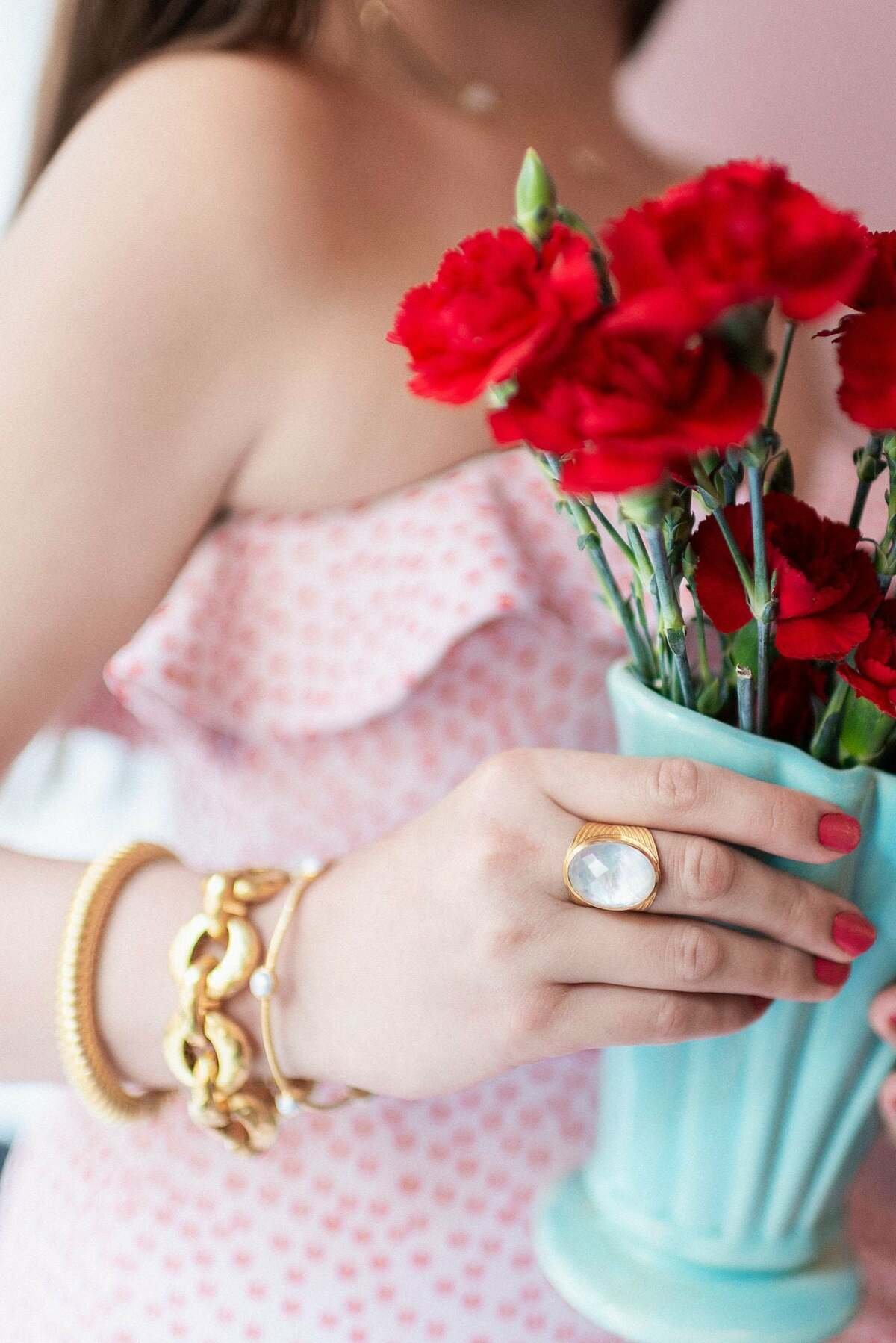 Julie Vos bracelets and rings Valentine&#39;s