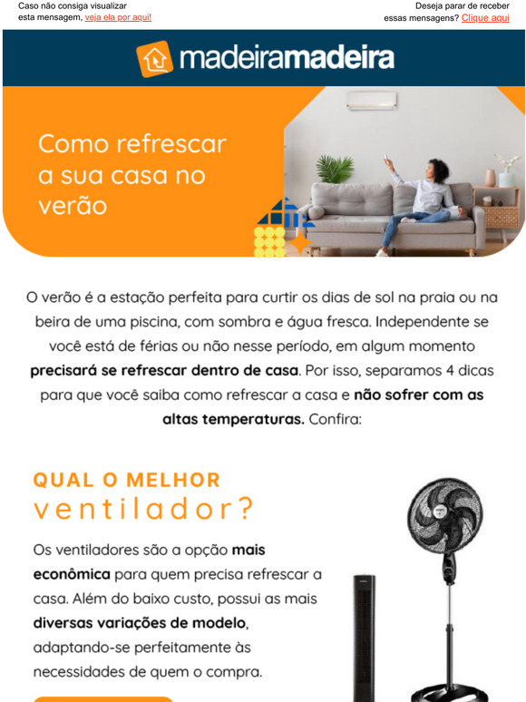 Refresque a sua casa!