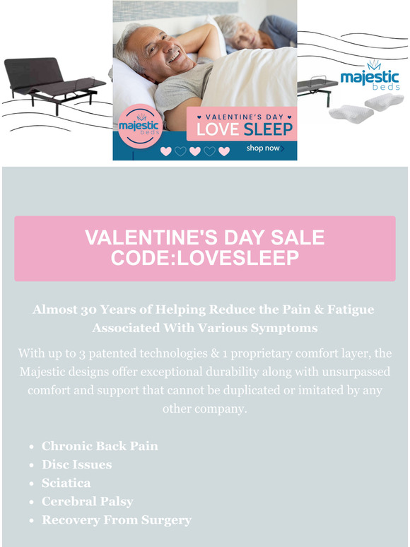 Valentines Day Sale: Who doesn't LOVE Restorative Sleep