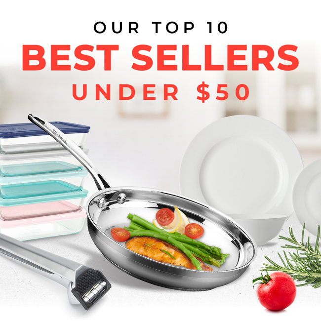 Kitchenware Superstore Our Top 10 Best Sellers are UNDER 50! Milled